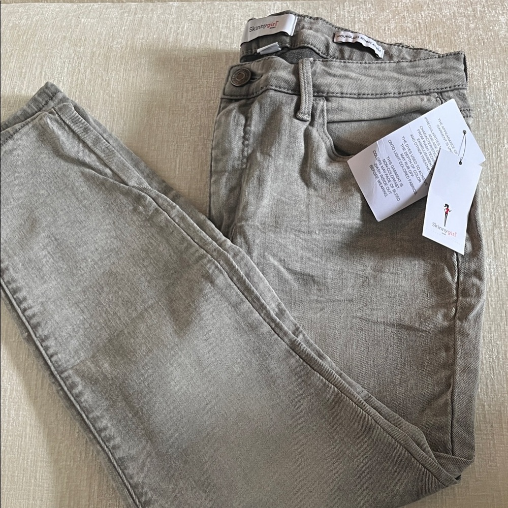 Skinnygirl Gray Skinny Jeans